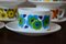 Multicolored Tea or Coffee Service from Arcopal, Set of 18, Image 7