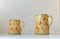 Brocche vintage in ceramica dipinta a mano di Lamas, Italia, set di 2, Immagine 1