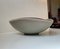 Danish Modern Green Sgrafitto Stoneware Bowl from Lehmann Langeland, 1970s 3