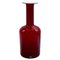 Red Murano Glass Bottle, Italy, 1960s 1