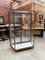 Large Antique Glass Store Shelving Cabinet 2