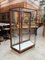 Large Antique Glass Store Shelving Cabinet 1
