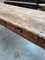 Vintage Farm Table with Spindle Legs 8
