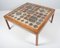 Rosewood and Stoneware Coffee Table by Tue Poulsen, Denmark, 1970s, Image 2