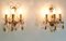 Italian Crystal Wall Sconces, Set of 2 5