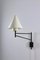 Drehbare Mid-Century Wandlampe von Luco 3