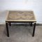 Vintage Brass and Glass Map Side Table, 1970s 4