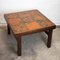 Danish Red Decorative Tile Topped Rosewood Table by Trioh, 1970s, Image 6