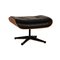 Fauteuil en Cuir avec Repose-Pieds par Charles & Ray Eames pour Vitra, Set de 2 12