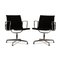 Black Fabric EA 118 Chair from Vitra, Set of 2, Image 1