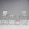 Gebürstete Aluminium Barhocker von Philippe Starck für Emeco, 4er Set 2