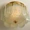 Art Deco Deckenlampe aus Glas & Messing von Doria Leuchten, 1960er 9