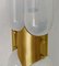 Murano Glass and Brass Wall Light Torpedo by Carlo Nason for Mazzega, 1960s, Image 5