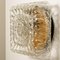 Flower Glass Flush Mount or Wall Sconce, 1960s 3