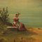 Carlo Pupi, Landscape Painting, Oil on Canvas, Framed, Image 3