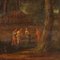 Escuela de artista francesa, paisaje con figuras y edificios, finales del siglo XVIII, óleo sobre lienzo, enmarcado, Imagen 4