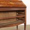 Curved Flap Secretaire in Exotic Wood 11