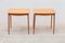 Tables de Chevet Mid-Century en Noyer, Danemark, 1960s, Set de 2 2