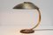 Lámpara de escritorio Bauhaus Art Déco de latón de Egon Hillebrand, Germany, Imagen 3