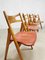 Mid-Century Danish Sawbuck Dining Chairs by Hans Wegner, Set of 4 5