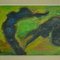 R. Dagstrom, Swedish Painting of Dancing Women in Green Field, Oil on Canvas, Framed 8