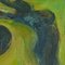 R. Dagstrom, Peinture Suédoise de Danseuses dans un Champ Vert, Huile sur Toile, Encadrée 12