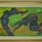 R. Dagstrom, Swedish Painting of Dancing Women in Green Field, Oil on Canvas, Framed 3