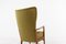 Mid-Century Sculptural Armchair from Fritz Hansen, Denmark, 1950s 11