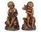 Gothic Revival Carved Cherubs, Set of 2 1