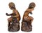 Gothic Revival Carved Cherubs, Set of 2 4