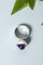 Silber und Amethyst Ring von Turun Hopea 3