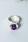 Silver and Amethyst Ring by Turun Hopea 4