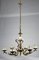 Colored Chandelier in Painted Porcelain 7