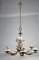 Colored Chandelier in Painted Porcelain 4