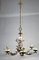 Colored Chandelier in Painted Porcelain, Image 4
