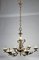 Colored Chandelier in Painted Porcelain, Image 5