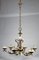 Colored Chandelier in Painted Porcelain, Image 1