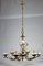 Colored Chandelier in Painted Porcelain 8