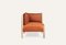 Natural and Orange Stand by Me Sofa with Pillows by Storängen Design 3
