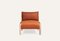 Natural and Orange Stand by Me Sofa with Pillows by Storängen Design 4