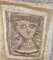 Massimo Campigli, Bust of Woman with Pearl Necklace, Original Mosaic on Cement Panel, 1947, Image 1