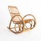 Bamboo Rocking Chair, Italy, 1970s, Image 1