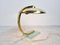 Art Deco Bauhaus Brass Desk Lamp, 1930s 8