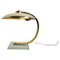 Art Deco Bauhaus Brass Desk Lamp, 1930s 1