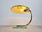 Art Deco Bauhaus Messing Schreibtischlampe, 1930er 3