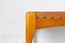 Scandinavian Modern Stool in Pine and Leather, 1970s, Image 6
