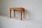 Scandinavian Modern Stool in Pine and Leather, 1970s, Image 13