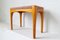 Scandinavian Modern Stool in Pine and Leather, 1970s 4