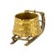 Water Carrier Sleigh Ashtray or Inkwell in Brass, Image 4