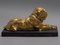 Figurine de Chien Mastiff en Bronze sur un Support en Pierre, Angleterre, 19ème Siècle 5